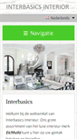 Mobile Screenshot of interbasics.nl